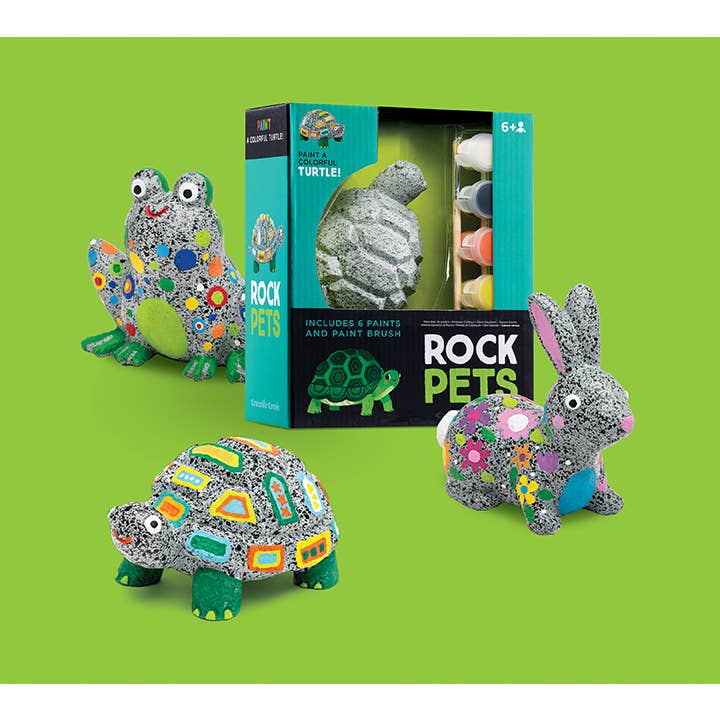 Wholesale Crocodile Creek Rabbit Rock Pets Painting Set Art & Craft
