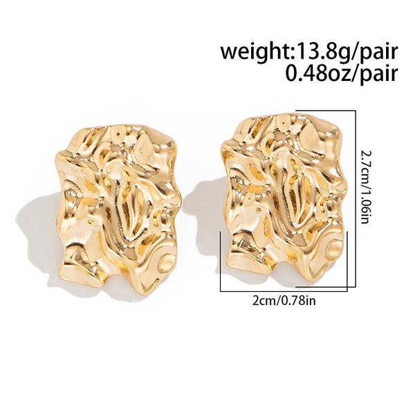 Wholesale Normcore Geometric Drop Earrings