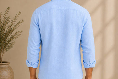 Wholesale Men's Pure Linen Shirt | Premium Breathable Summer Shirt
