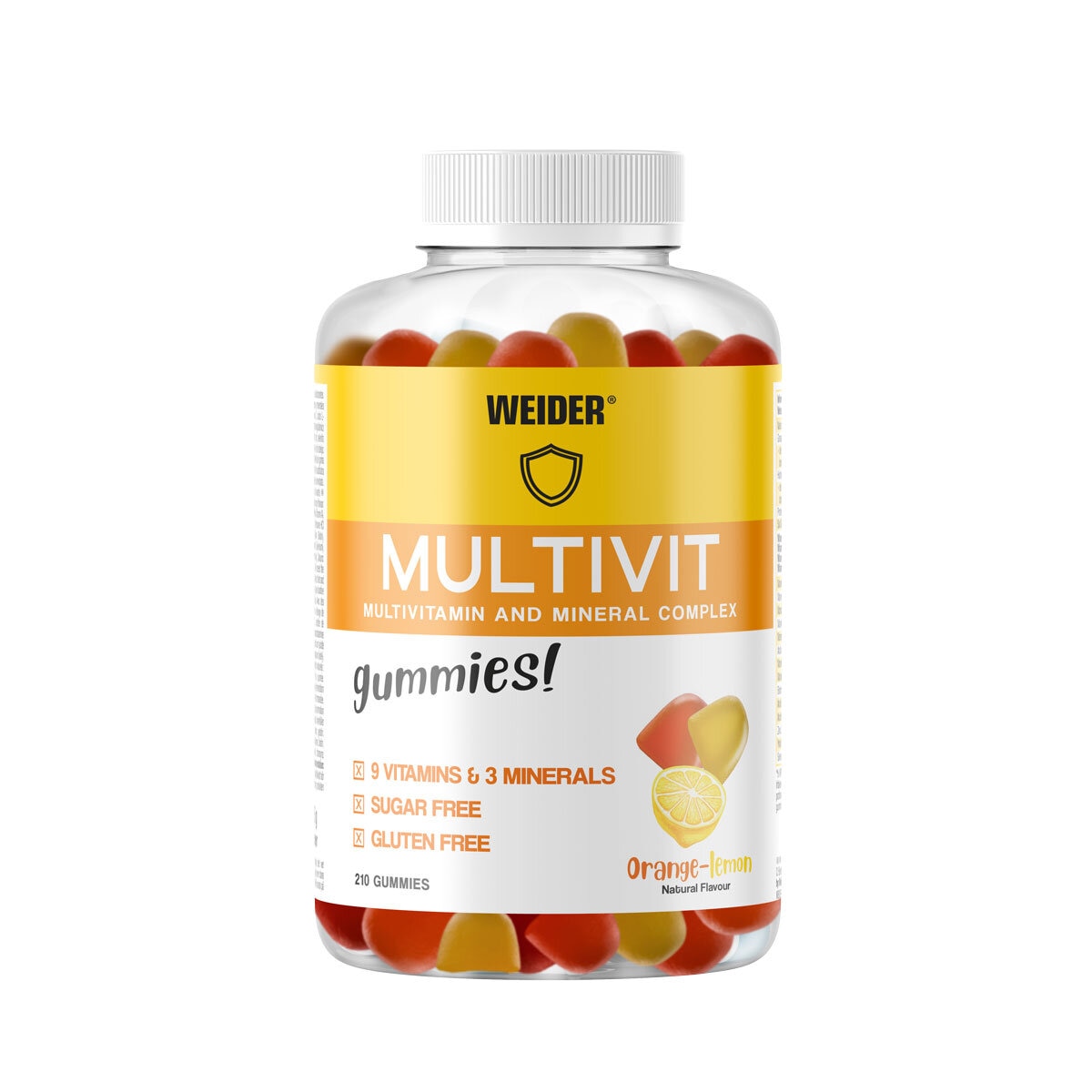 Weider Adult Multi Vitamin Gummy, 210 Count