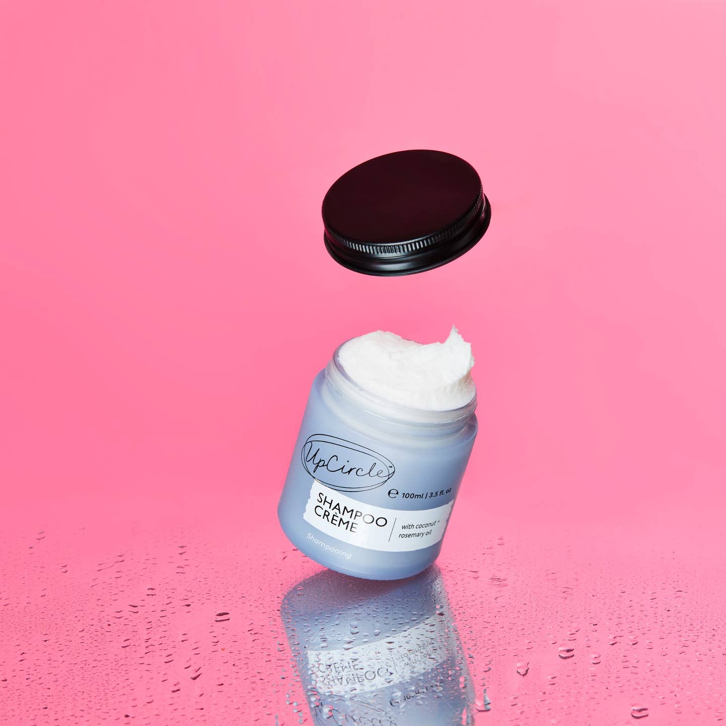 Wholesale Vegan Refillable Shampoo Crème with Coconut + Rosemary Oil