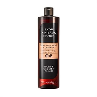 Geranium Leaf & Orange Bath and Shower Elixir