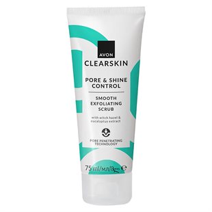 Clearskin Pore & Shine Control Smooth Exfoliating Scrub 75ml
